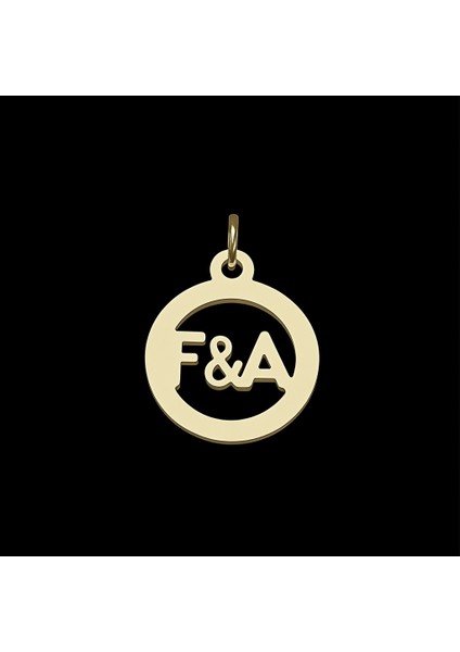 14 Ayar Altın Kolye Ucu A&f GM10012 1 gr fırsatları