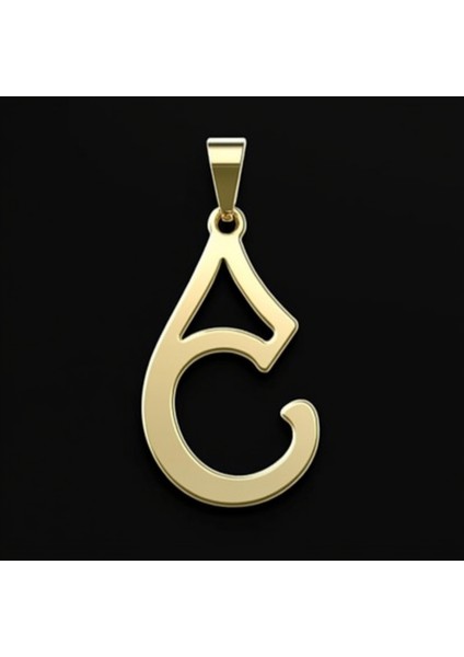 14 Ayar Altın Kolye Ucu Harf E GM9515 1 gr fırsatları