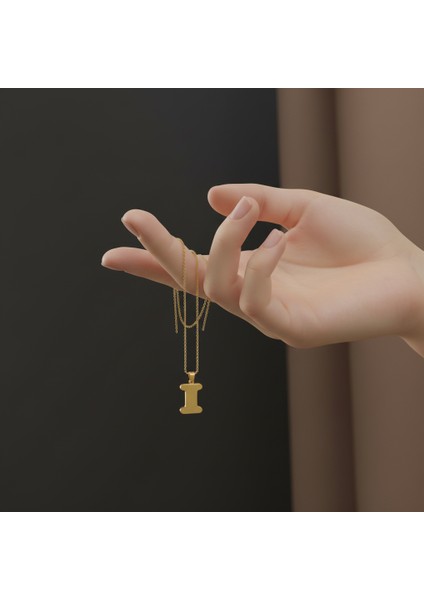 14 Ayar Altın Kolye Ucu Harf I GM9705 1 gr fiyatları