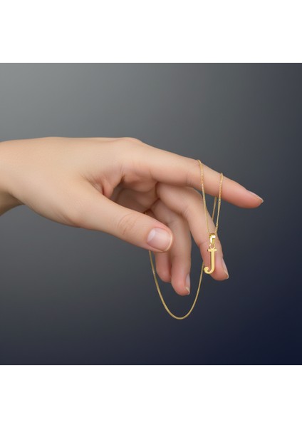 8 Ayar Altın Kolye Ucu Harf J GM9725 1 gr fiyatları