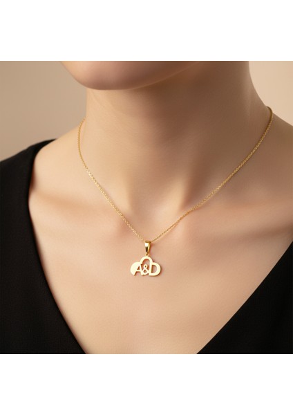 14 Ayar Altın Kolye Ucu A&d GM9983 1 gr