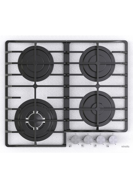 MOG.6176.111.06 Beyaz Wok Göz 3,8kw 60 cm Ankastre Ocak