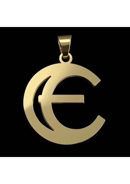14 Ayar Altın Kolye Ucu Harf E GM9521 0.5 gr fırsatları