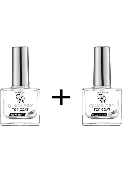 Quick Dry Top Coat - Oje Kurutucu x 2 Adet