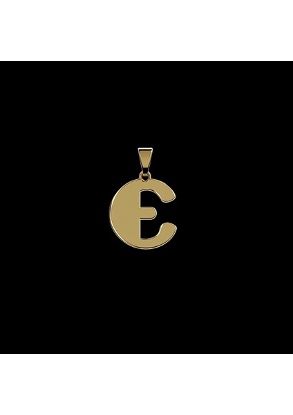 14 Ayar Altın Kolye Ucu Harf E GM9516 0.5 gr fırsatları