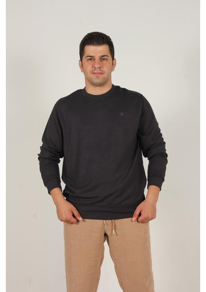 1066 Osho Kumaş O Yaka Sweat