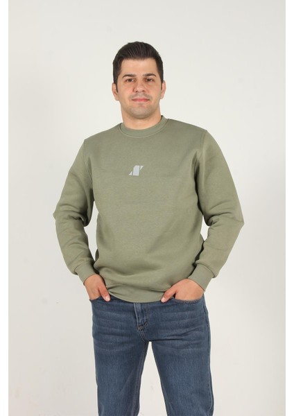 5012 Şardonlu Üç Iplik O Yaka Sweat