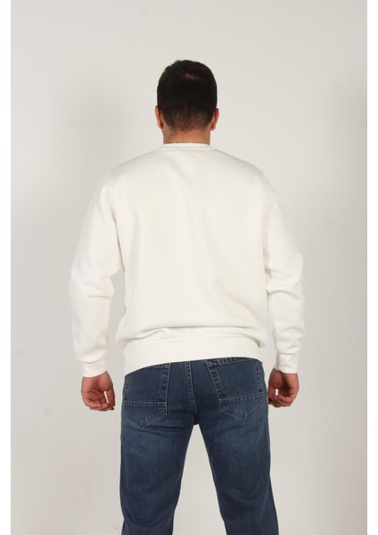 5012 Şardonlu Üç Iplik O Yaka Sweat