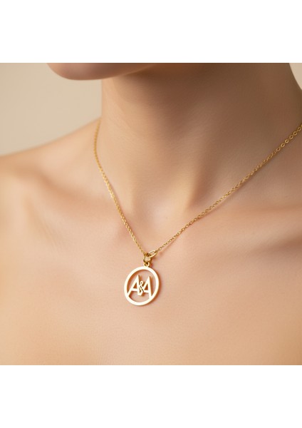 14 Ayar Altın Kolye Ucu A&a GM9923 0.5 gr