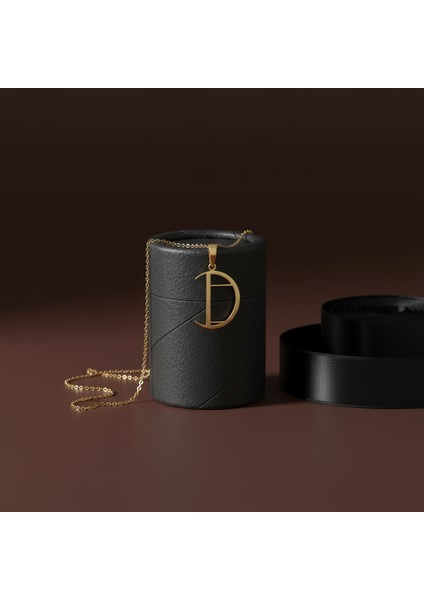 8 Ayar Altın Kolye Ucu Harf D GM9491 0.5 gr modelleri