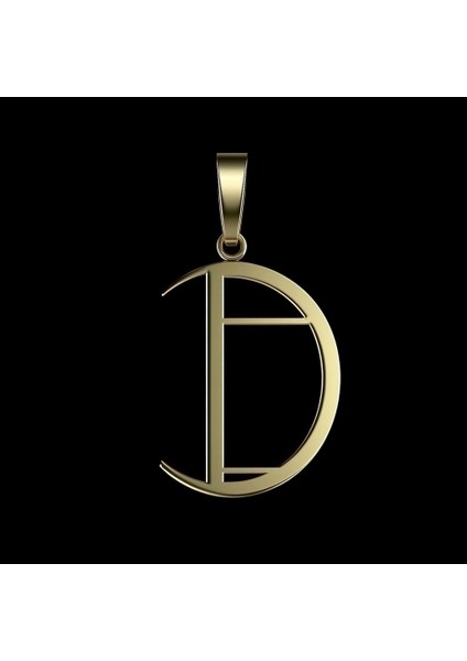 8 Ayar Altın Kolye Ucu Harf D GM9491 0.5 gr fırsatları