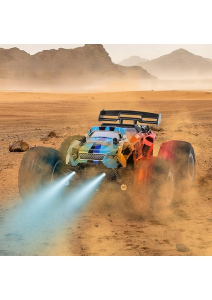 Oyuncak 2.4 Ghz Uzaktan Kumandalı Şarjlı LED Işıklı Drift Atan 15 Km Hız Yapan Off Road Araba 45 Dk Sürüş Süresi 1200 Mah Batarya
