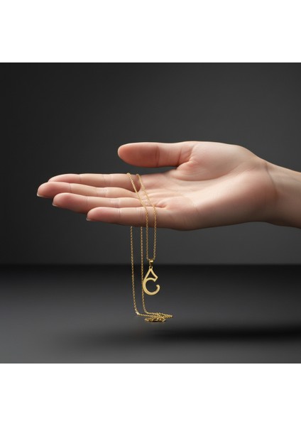 8 Ayar Altın Kolye Ucu Harf E GM9515 0.5 gr fiyatları