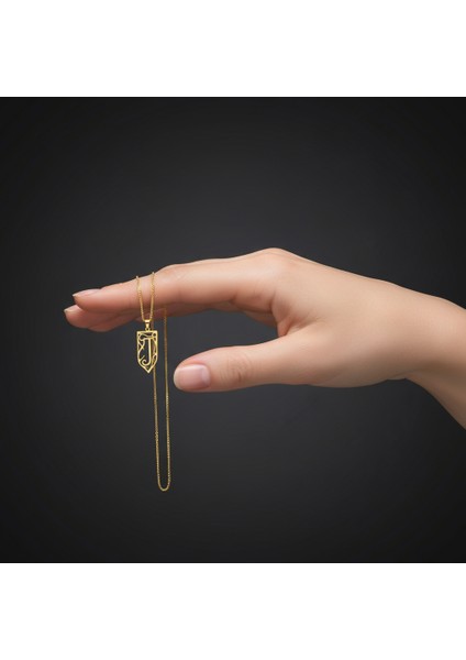 8 Ayar Altın Kolye Ucu Harf J GM9717 0.5 gr fiyatları