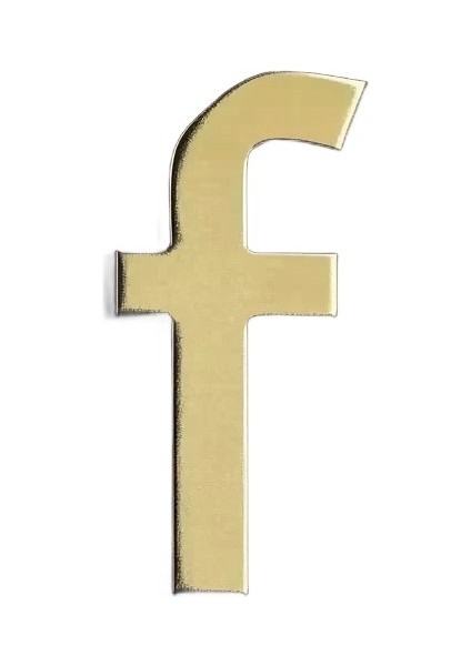 14 Ayar Altın Kolye Ucu Harf F GM9650 0.5 gr