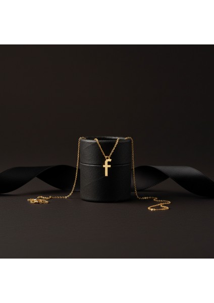 14 Ayar Altın Kolye Ucu Harf F GM9650 0.5 gr modelleri