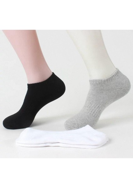 Unisex Tabanı Havlu Kısa, Patik, Bilek Çorap 6'çift indirimleri