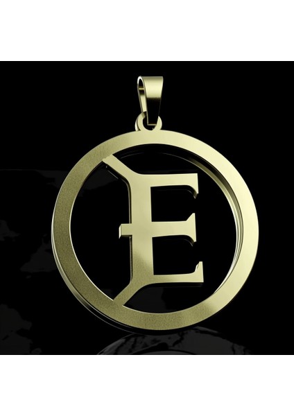 8 Ayar Altın Kolye Ucu Harf E GM9502 1 gr fırsatları