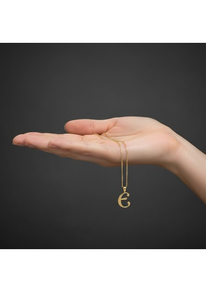 8 Ayar Altın Kolye Ucu Harf E GM9519 1 gr fiyatları