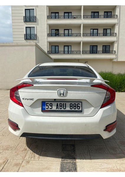 Honda Civic Fc5 Kırlangıç Spoiler Boyasız