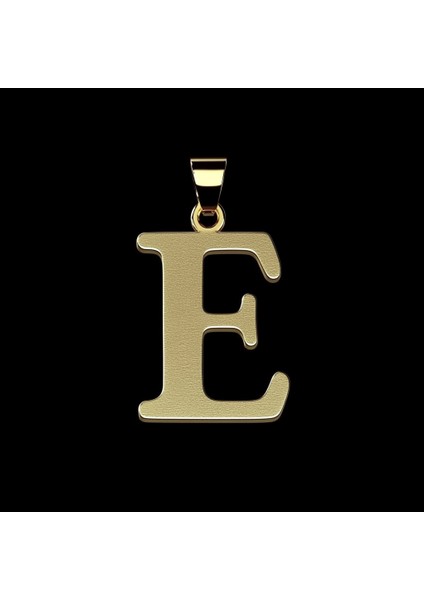 8 Ayar Altın Kolye Ucu Harf E GM9520 0.5 gr fırsatları