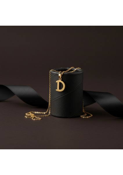 8 Ayar Altın Kolye Ucu Harf D GM9494 0.5 gr modelleri