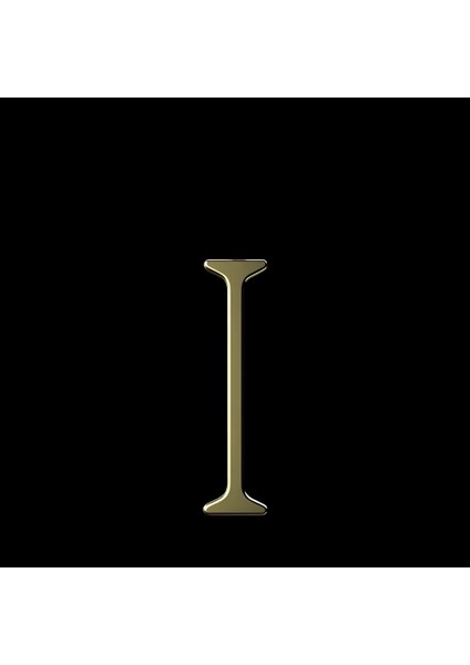 8 Ayar Altın Kolye Ucu Harf I GM9702 0.5 gr fırsatları