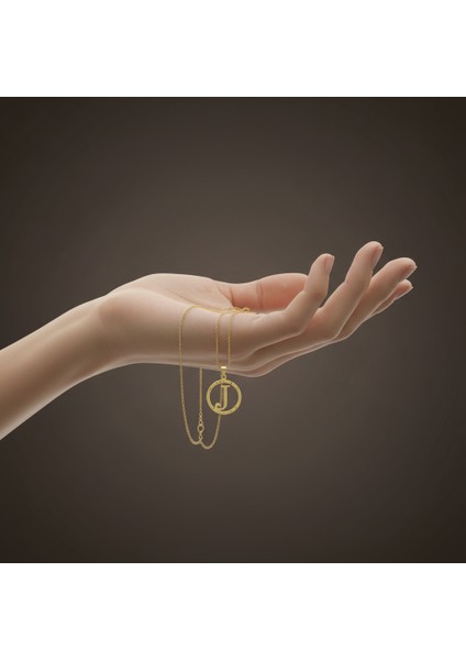 8 Ayar Altın Kolye Ucu Harf J GM9719 0.5 gr fiyatları