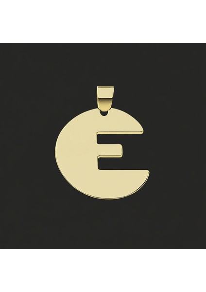 8 Ayar Altın Kolye Ucu Harf E GM9517 1 gr fırsatları