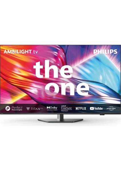 The One 50PUS8909 50" 127 Ekran Uydu Alıcılı Smart Ambilight LED TV