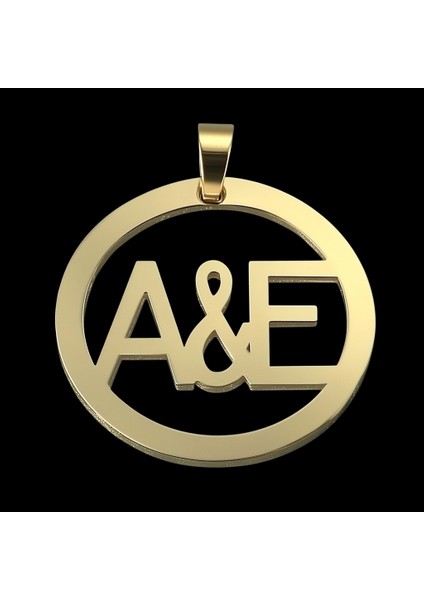 8 Ayar Altın Kolye Ucu A&e / Æ GM9994 1 gr fırsatları