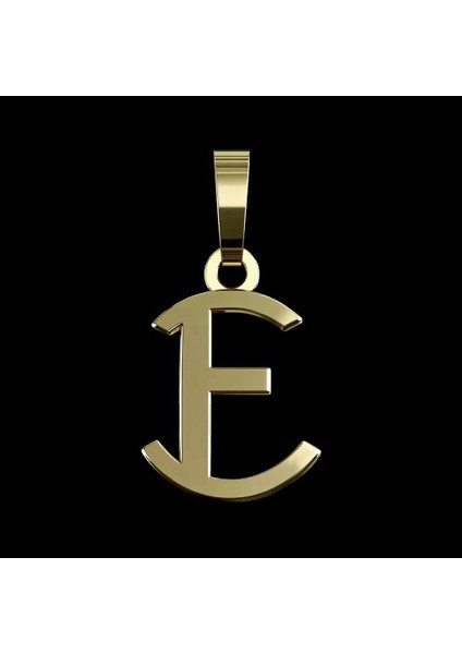 8 Ayar Altın Kolye Ucu Harf E GM9506 0.5 gr fırsatları
