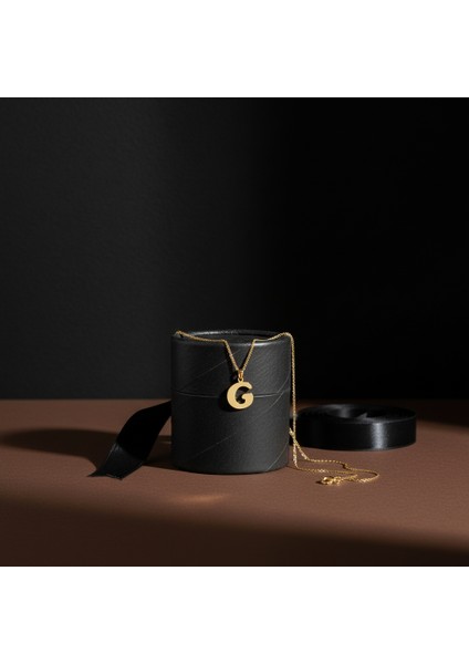 14 Ayar Altın Kolye Ucu Harf G GM9665 0.5 gr modelleri