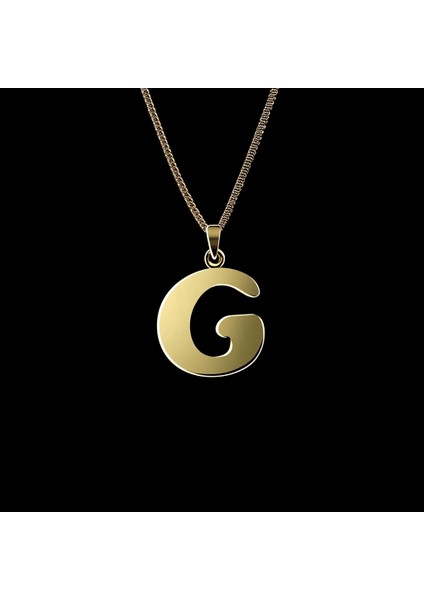 14 Ayar Altın Kolye Ucu Harf G GM9665 0.5 gr fırsatları