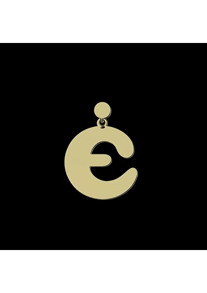 8 Ayar Altın Kolye Ucu Harf E GM9525 1 gr fırsatları