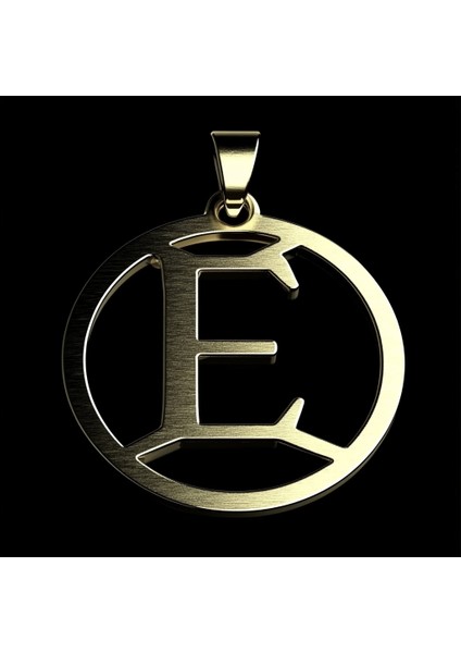 8 Ayar Altın Kolye Ucu Harf E GM9511 0.5 gr fırsatları