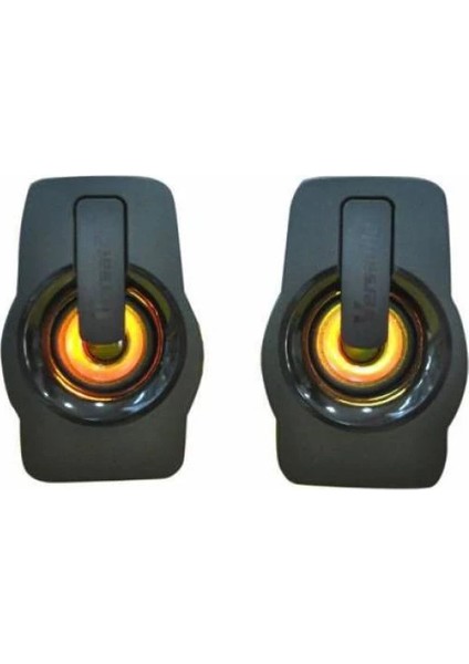 SP-V900 1+1 Ses Sistemi Hoparlör Speaker LED Işıklı