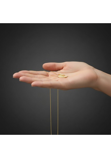 8 Ayar Altın Kolye Ucu Harf E GM9517 0.5 gr fiyatları