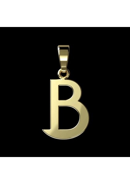 8 Ayar Altın Kolye Ucu Harf B GM9465 1 gr fırsatları