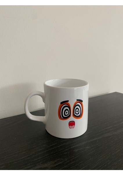 Os Pa Yüz Ifadeli Özel Tasarım Porselen Kupa Bardak