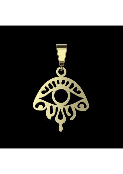 14 Ayar Altın Kolye Ucu Nazar Boncuğu GM9369 0.5 gr fırsatları
