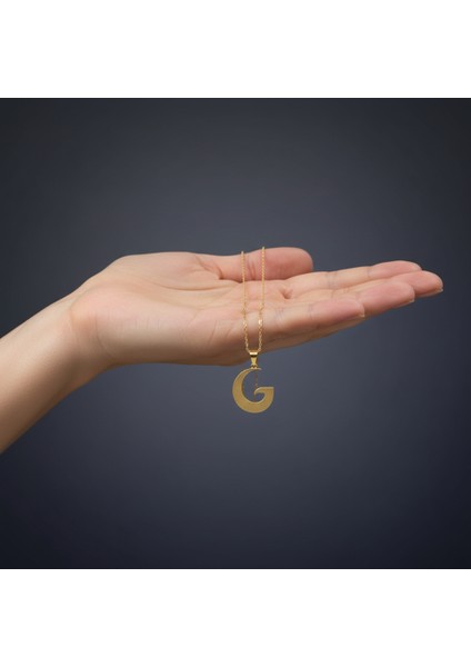 14 Ayar Altın Kolye Ucu Harf G GM9662 0.5 gr fiyatları