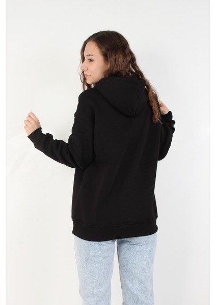 2502 Kapşonlu Cepli Üç Iplik Şardonlu Sweat modelleri