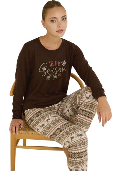 Seamlife Kadın Kışlık Termal Uzun Kollu Pijama Takımı fiyatları