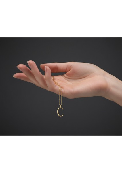 14 Ayar Altın Kolye Ucu Harf C GM9475 1 gr fiyatları