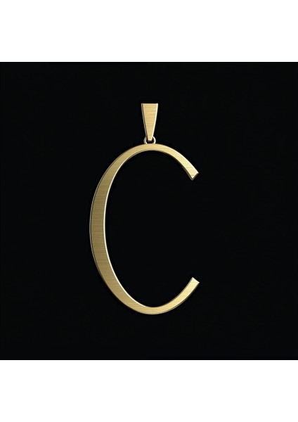 14 Ayar Altın Kolye Ucu Harf C GM9475 1 gr fırsatları