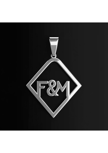 925 Ayar Gümüş Kolye F&m SM9798