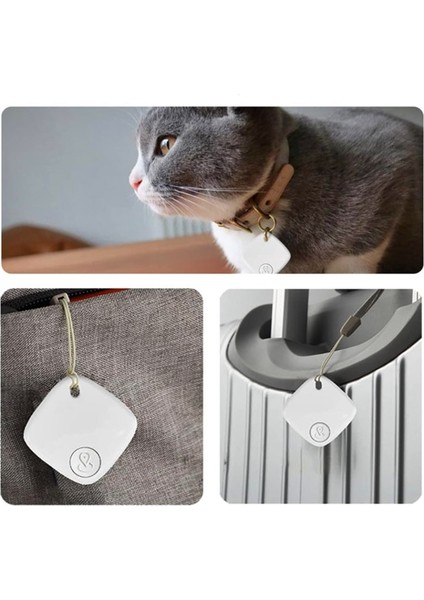 Taşınabilir Mini Gps Takip Cihazı- Apple Uyumlu Smart Takip Konum Cihazı Beyaz modelleri