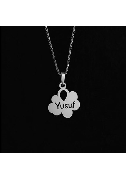 925 Ayar Gümüş Kolye Yusuf SM9571