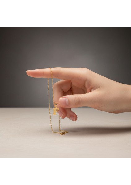 14 Ayar Altın Kolye Ucu Harf F GM9638 1 gr fiyatları